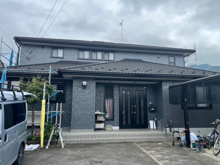 長野市S様邸　外壁塗装工事【無機塗料・コーキング打ち替え】