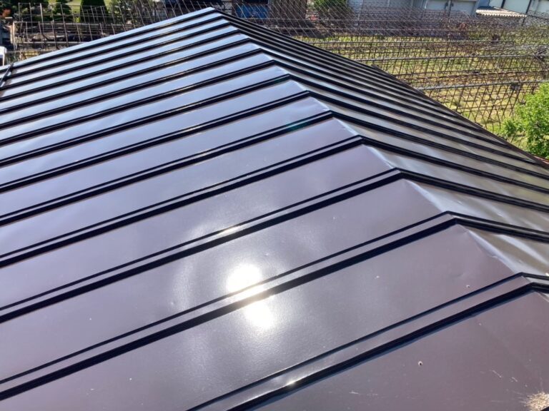 中野市A様邸屋根塗装工事【ラジカルシリコン・木部塗装】